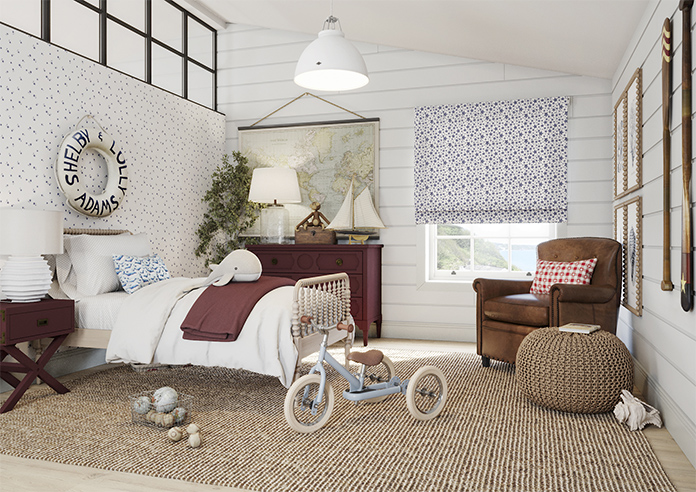 Whaley Great, Star Splash Shore - Roman Blind - Image 6